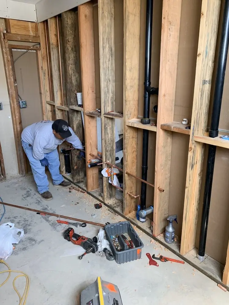 Commercial rough-in plumbing for Trenchless Sewer Repair in Valley View Terrace
